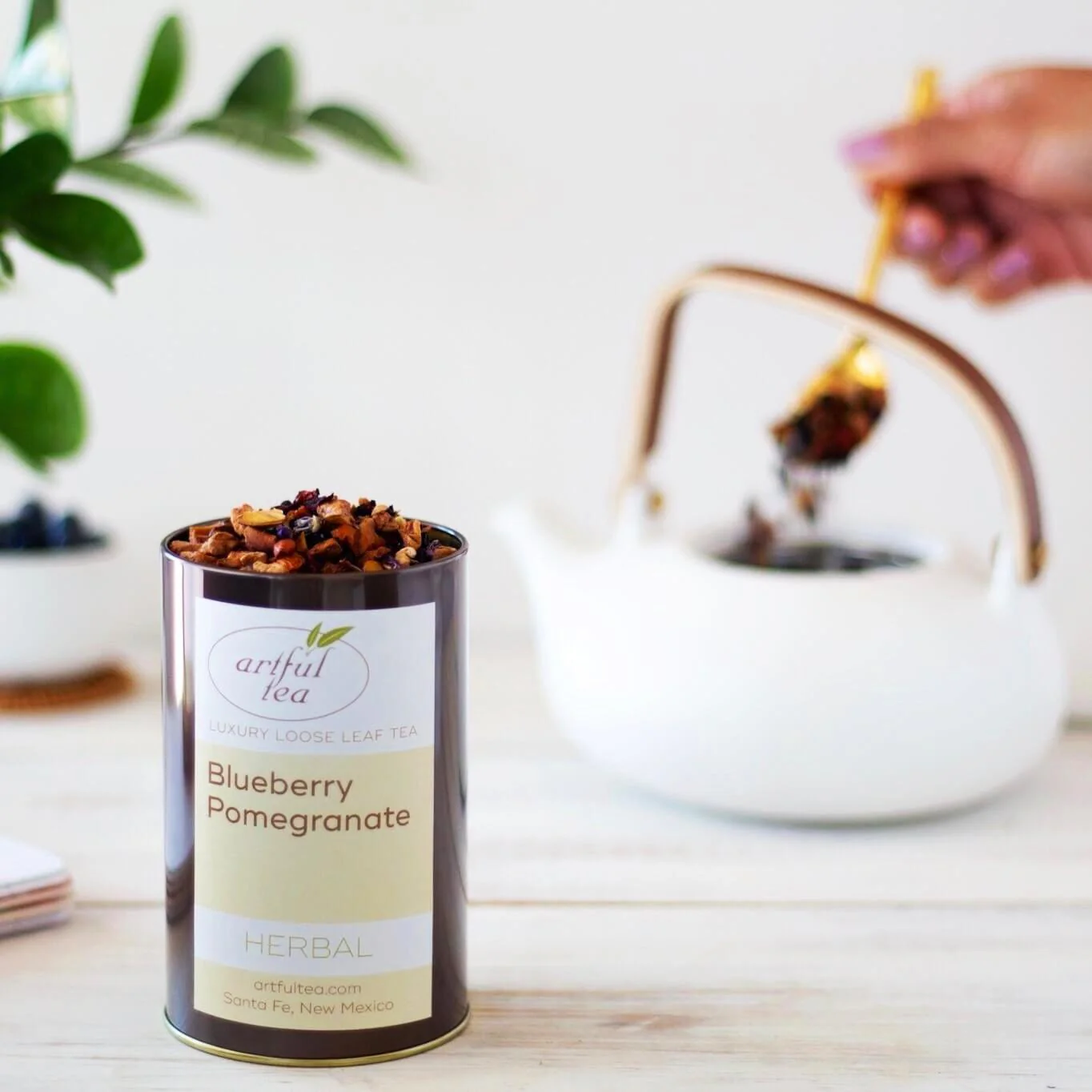 Blueberry Pomegranate Herbal Tea - Image 7