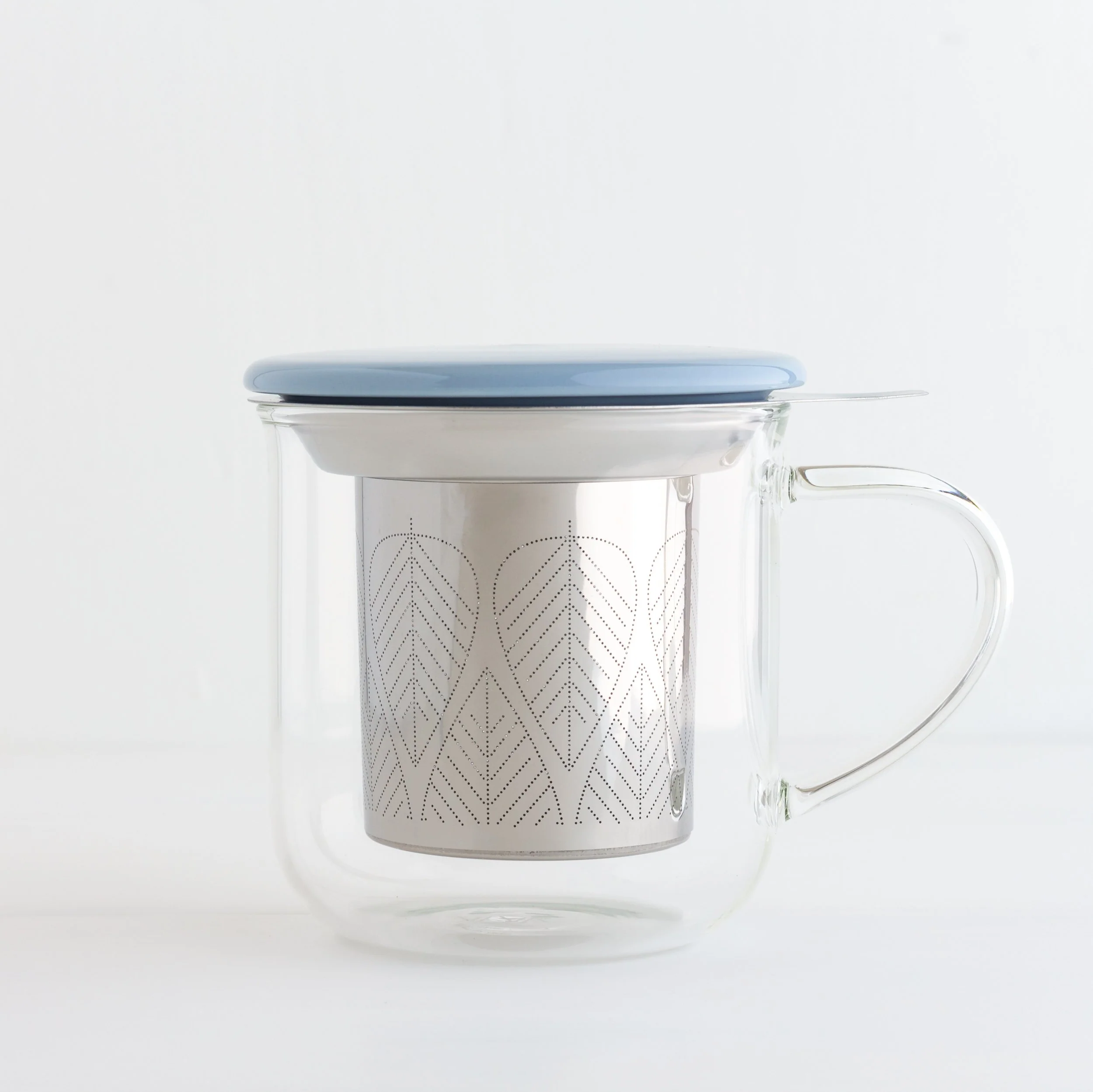 Glass Tea Infuser Mug - Image 6