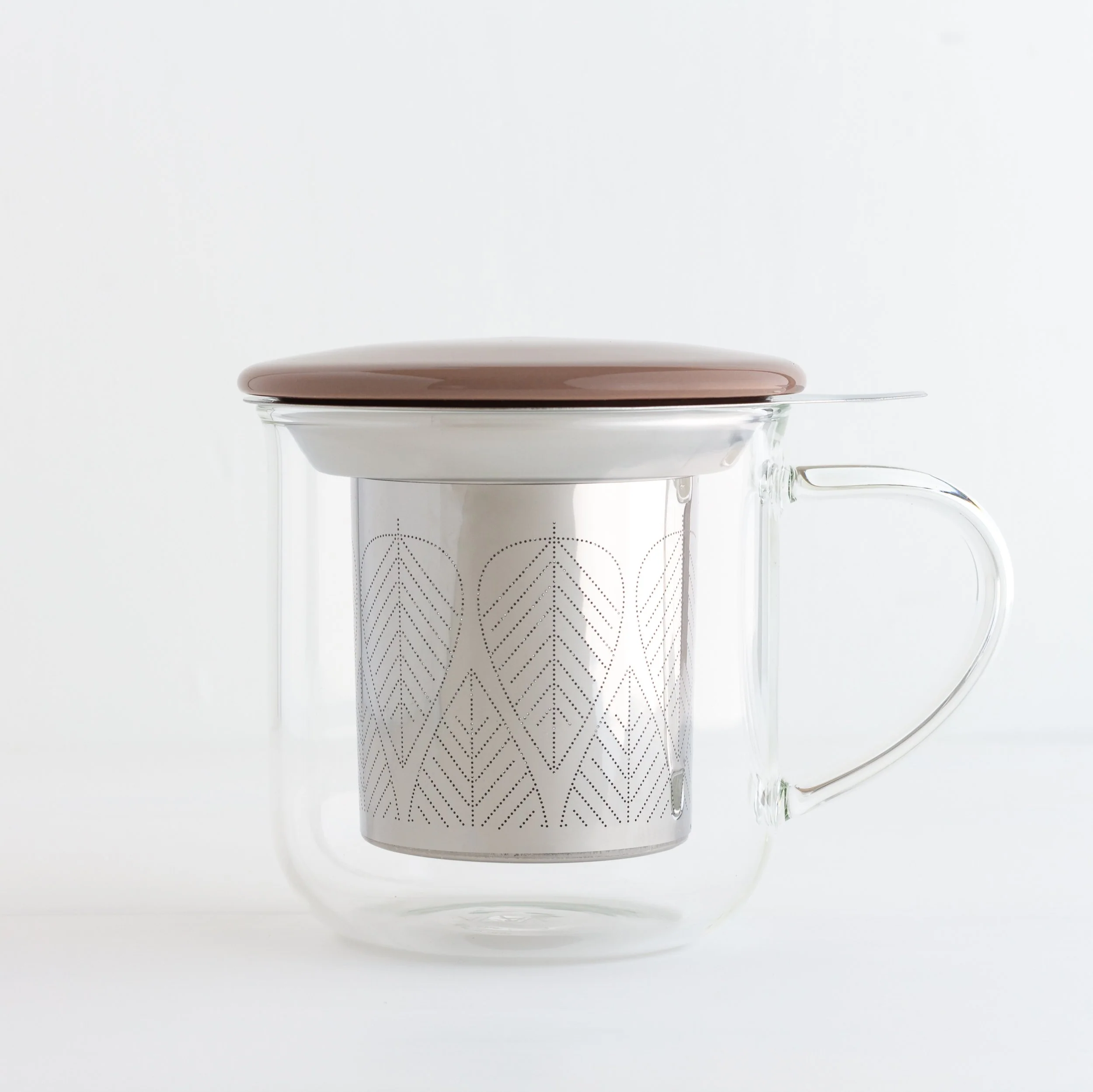 Glass Tea Infuser Mug - Image 7