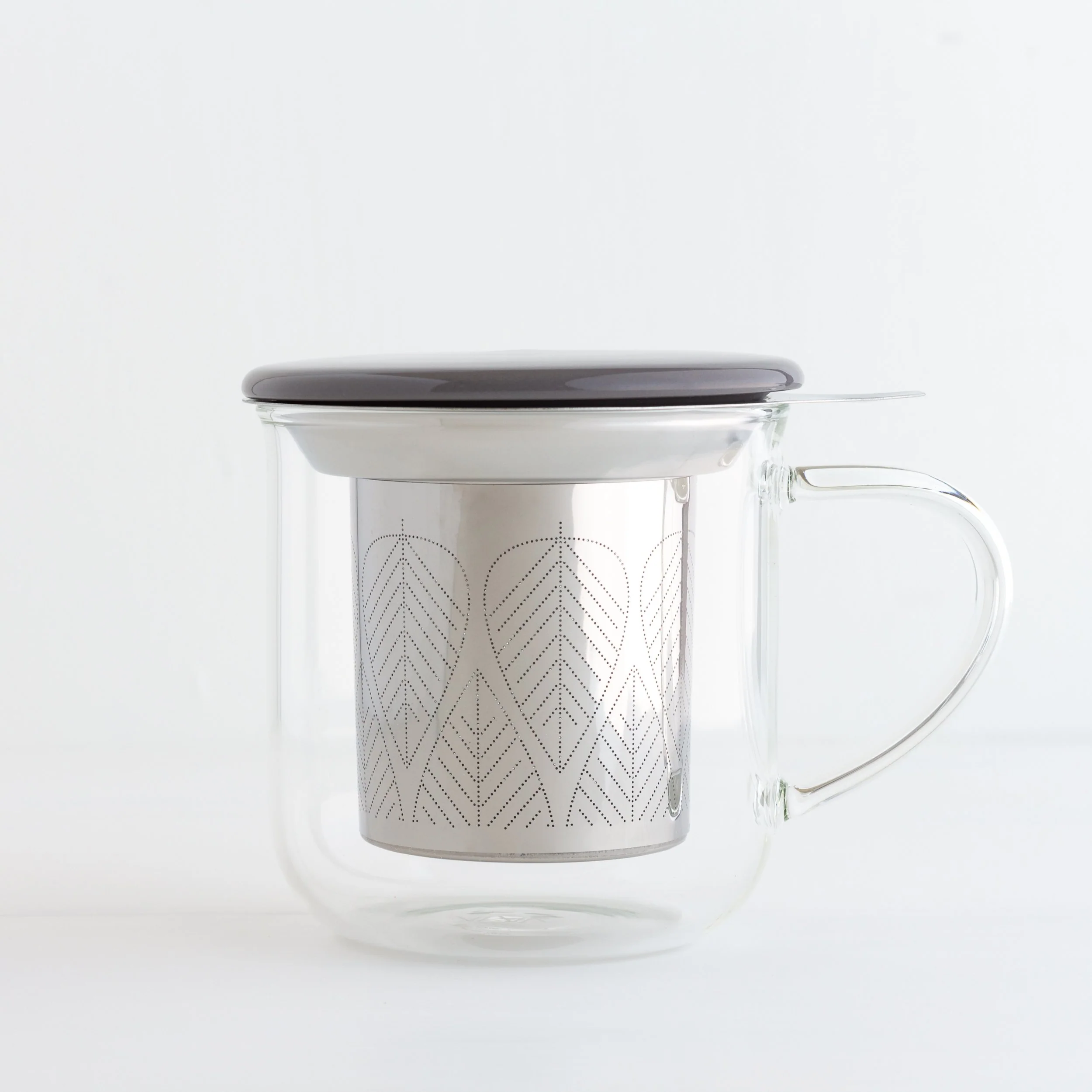Glass Tea Infuser Mug - Image 8