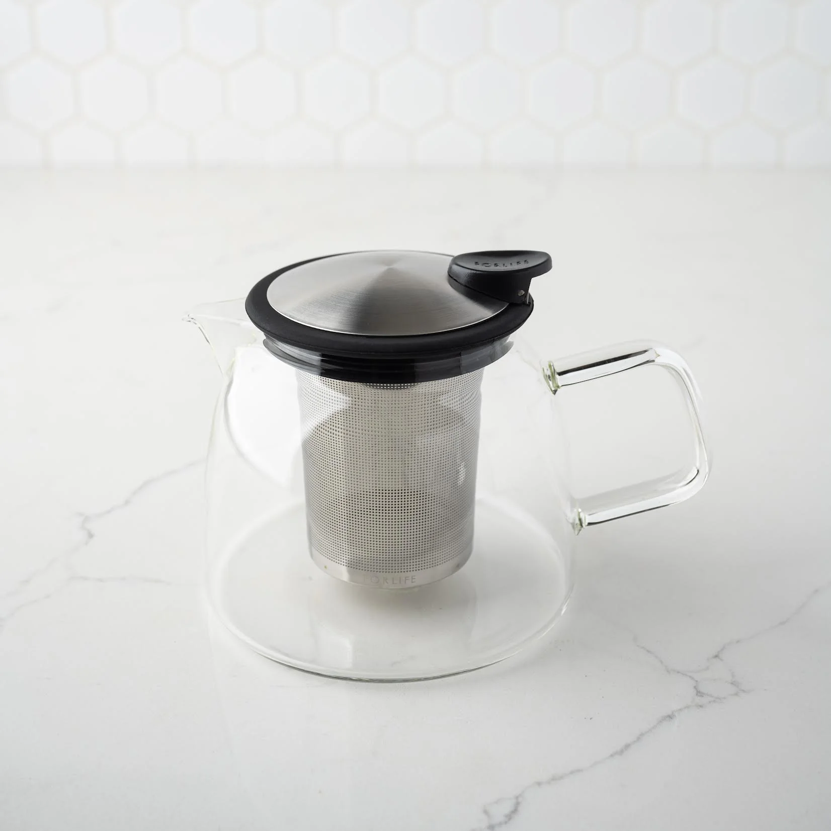 Glass Teapot with Infuser - Image 5